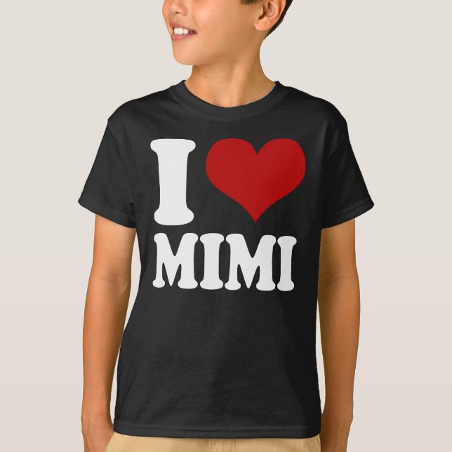 Camiseta Mim coração Mimi (Frente)
