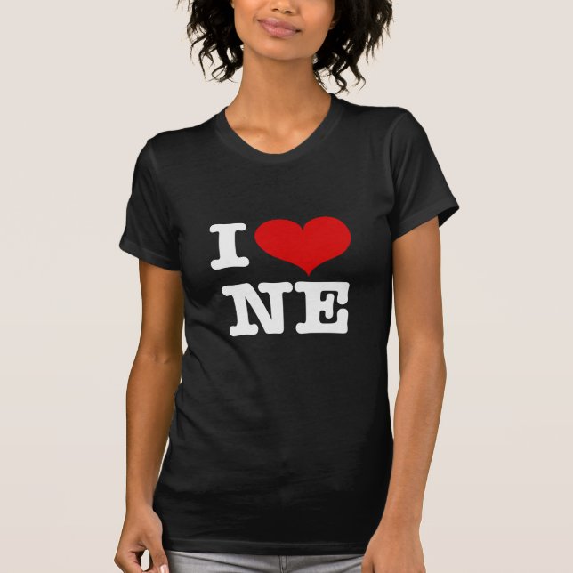 Camiseta Mim coração Minneapolis do nordeste! (Frente)