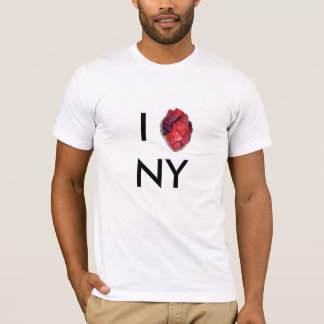 Camiseta Mim coração New York
