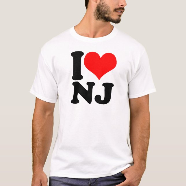 Camiseta Mim coração NJ (Frente)