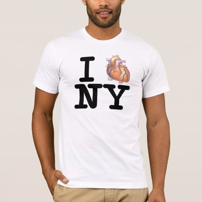 Camiseta mim coração ny (Frente)