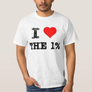 Camiseta Mim coração o 1%