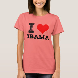 Camiseta Mim coração Obama