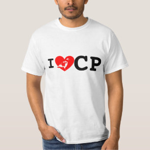 Camiseta Mim coração PC BG clara