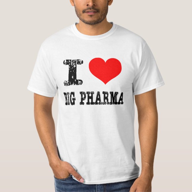 Camiseta Mim coração Pharma grande (Frente)