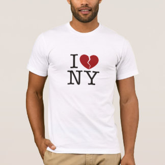 Camiseta Mim [coração quebrado] NY