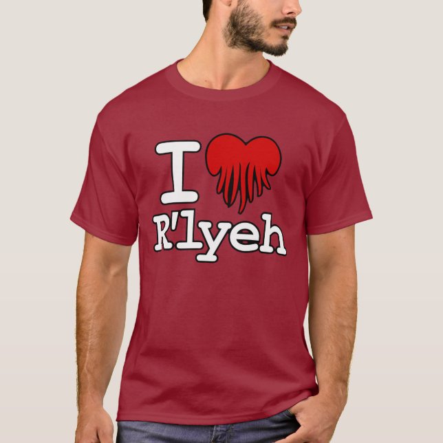 Camiseta Mim coração R'lyeh (Frente)