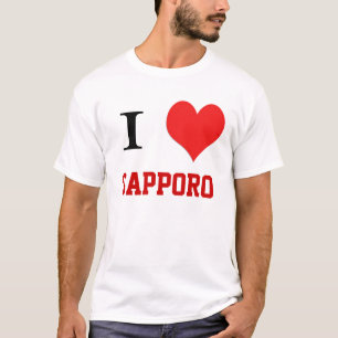 Camiseta mim coração Sapporo