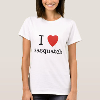 Camiseta Mim coração Sasquatch