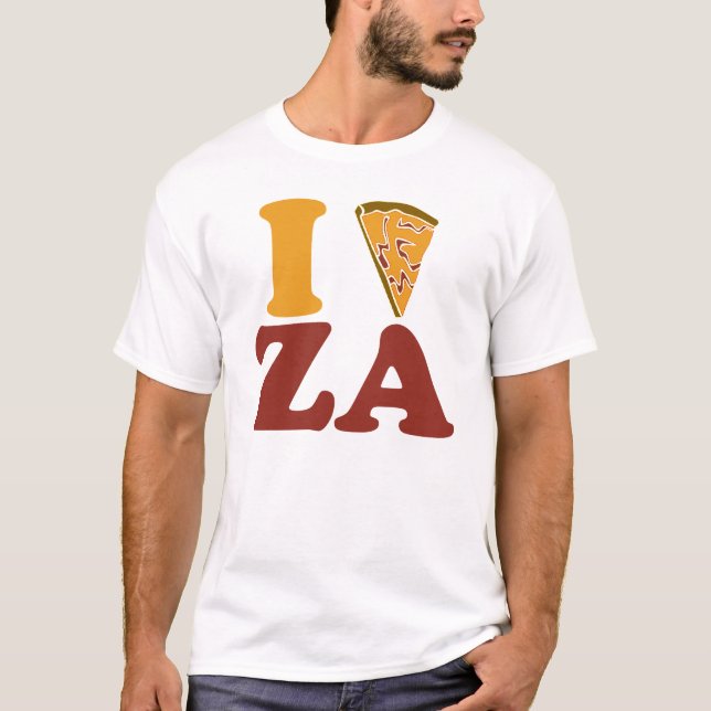 Camiseta Mim (coração) t-shirt de ZA (Frente)
