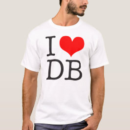Camiseta Mim (coração) t-shirt leve do DB