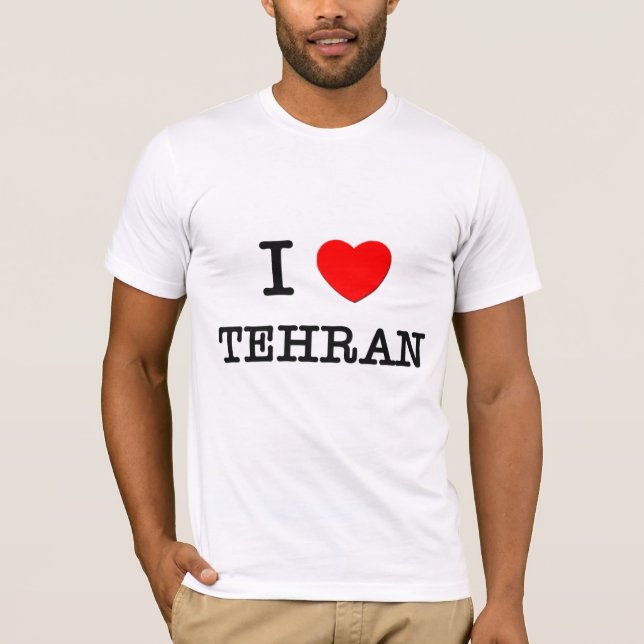 Camiseta Mim coração TEHRAN (Frente)