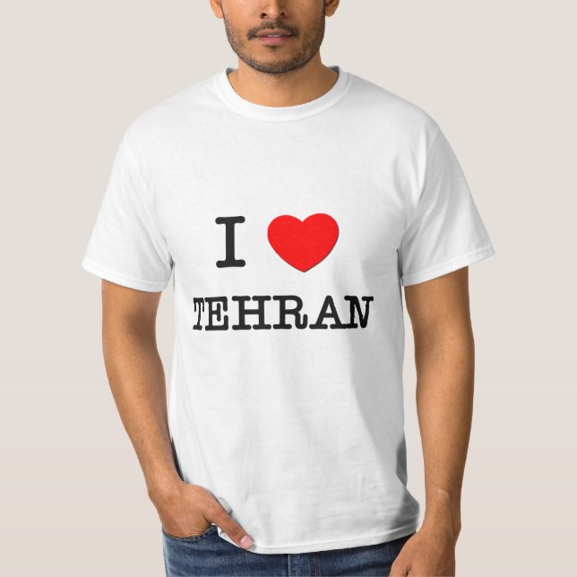 Camiseta Mim coração TEHRAN (Frente)