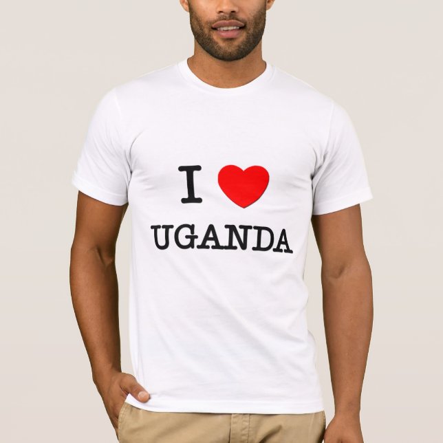 CAMISETA MIM CORAÇÃO UGANDA (Frente)