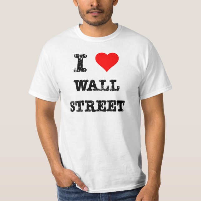 Camiseta Mim coração Wall Street (Frente)