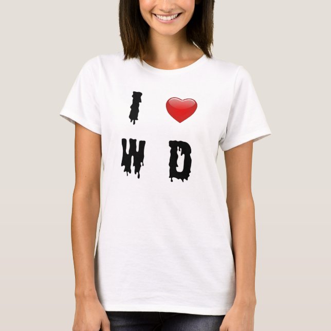 Camiseta Mim coração WD (Frente)