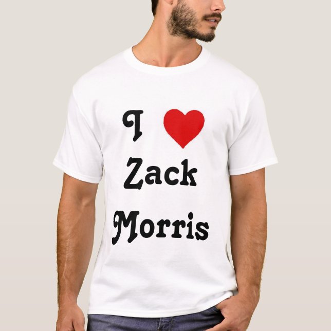 Camiseta Mim coração Zack Morris (Frente)