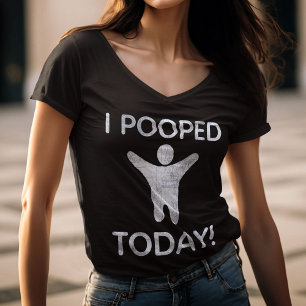 Camiseta Mim de Pooped t-shirt hoje