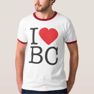 Camiseta MIM do CORAÇÃO campainha vermelha BC -