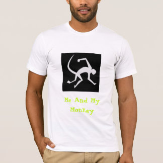 Camiseta Mim e meu macaco