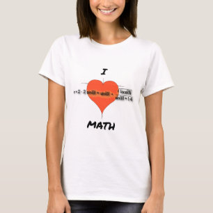 Camiseta Mim equação da matemática do coração