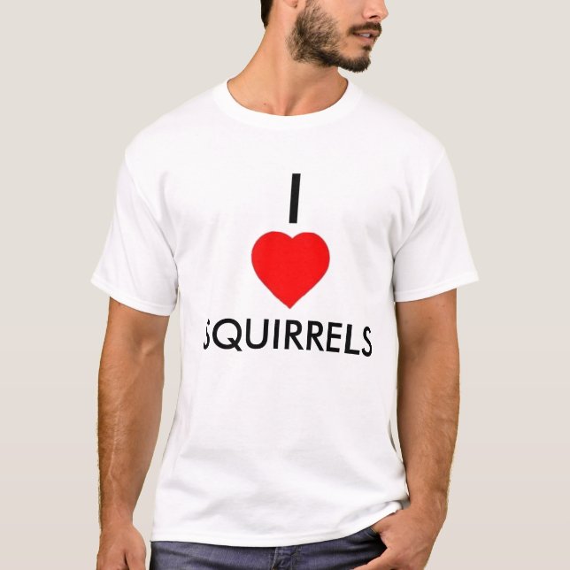 Camiseta Mim esquilos do coração (Frente)