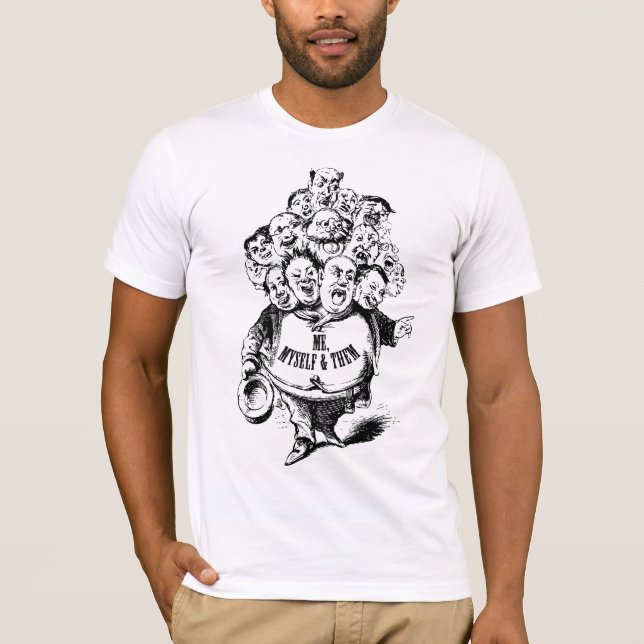 Camiseta Mim, eu mesmo e eles (Frente)