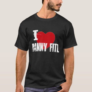 Camiseta mim fitz superficial de Danny do coração