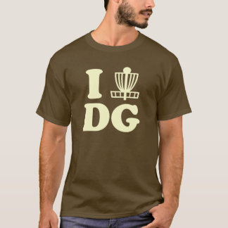 Camiseta Mim golfe do disco do coração