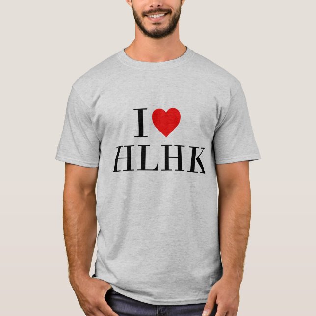 CAMISETA MIM #HEART HLHK (Frente)