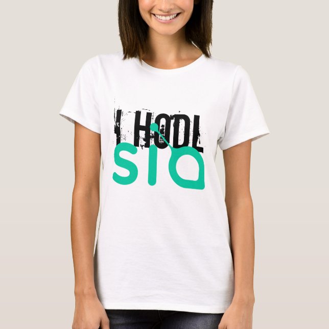 Camiseta Mim HODL Sia (Frente)