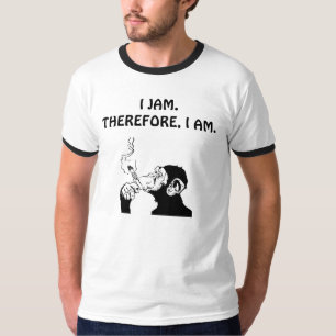 CAMISETA MIM JAM.THEREFORE, I AM.