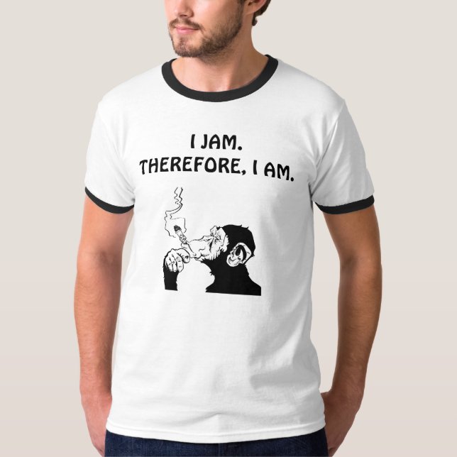 CAMISETA MIM JAM.THEREFORE, I AM. (Frente)