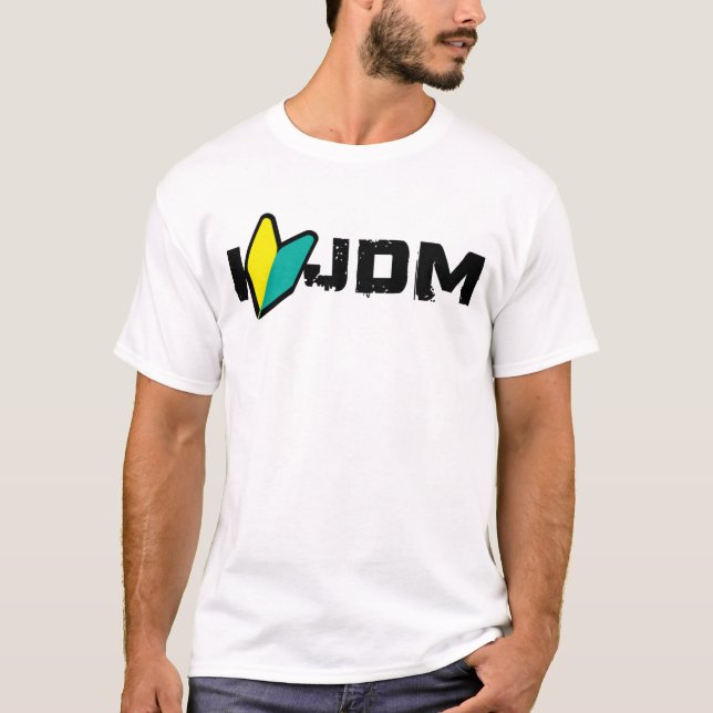 Camiseta mim jdm do coração (Frente)