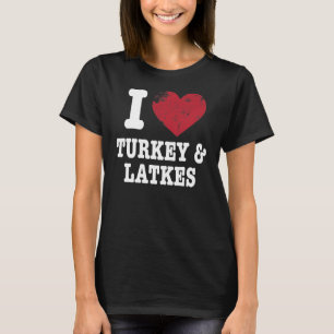 Camiseta Mim Latkes dos perus do coração