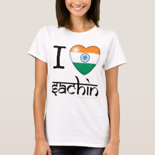 Camiseta Mim lLove Sachin (Tendulkar)
