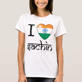 Camiseta Mim lLove Sachin (Tendulkar)