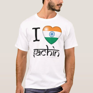 Camiseta Mim lLove Sachin (Tendulkar)