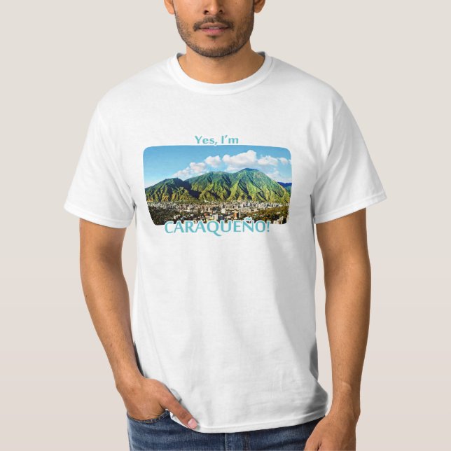Camiseta Mim ` m CARAQUEÑO! Parque nacional de Avila (Frente)