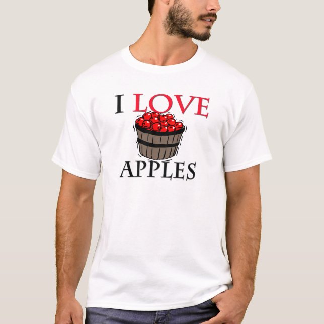 Camiseta Mim maçãs de amor (Frente)