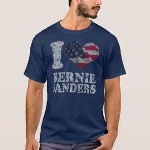 Camiseta Mim máquinas de lixar de Bernie da bandeira