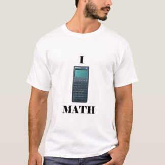 Camiseta Mim MATEMÁTICA da "calculadora"
