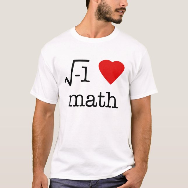 Camiseta mim matemática do coração (Frente)