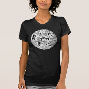 Camiseta Mim meio século do coração