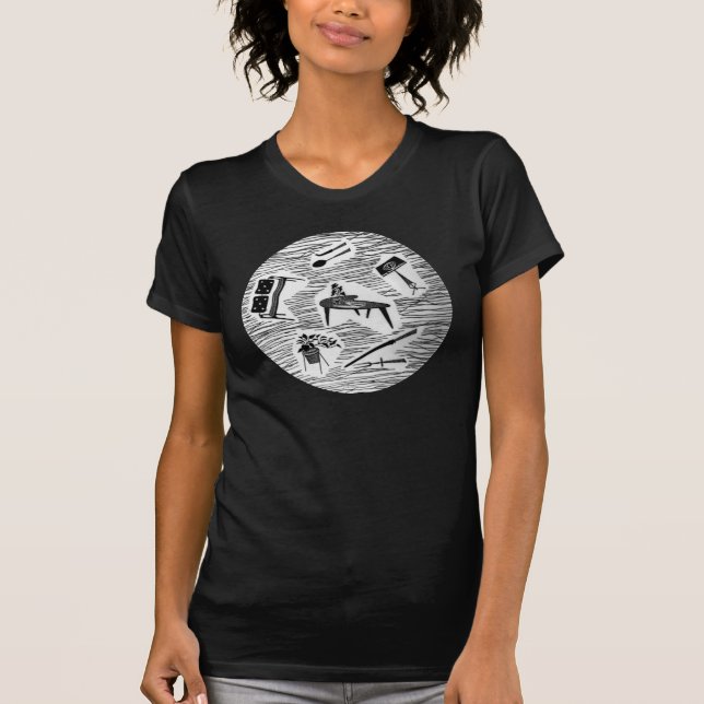 Camiseta Mim meio século do coração (Frente)