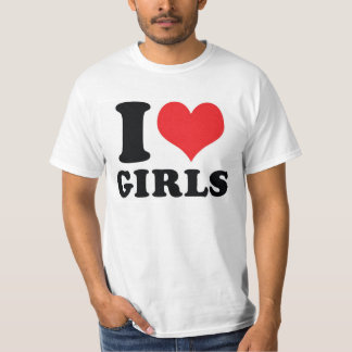 Camiseta Mim meninas do coração/amor