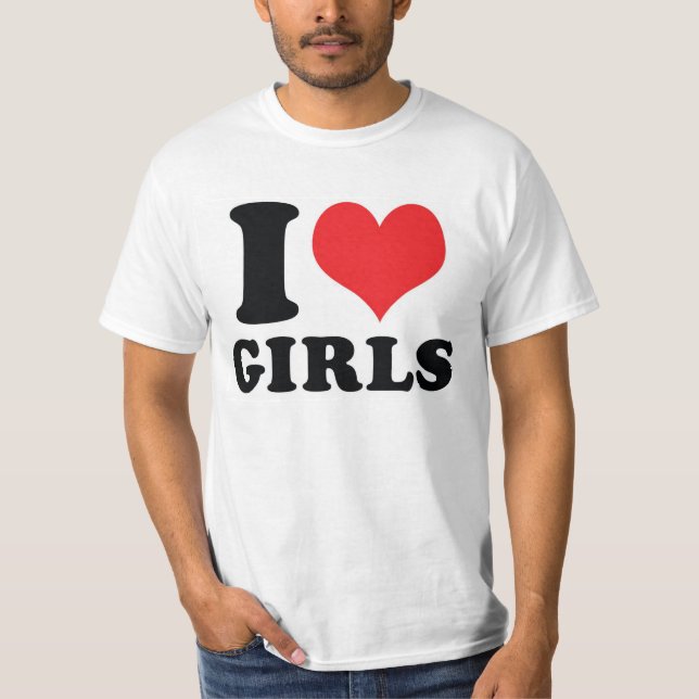 Camiseta Mim meninas do coração/amor (Frente)