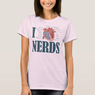 Camiseta Mim NERD do coração