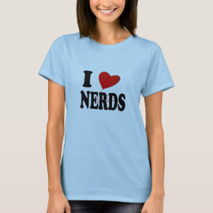 Camiseta Mim nerd do "coração"