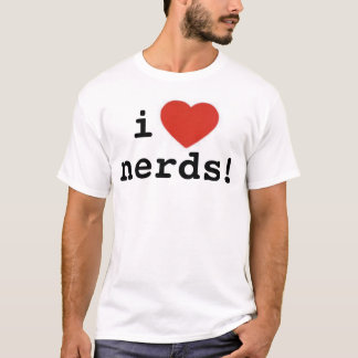 Camiseta mim nerd do *heart*!
